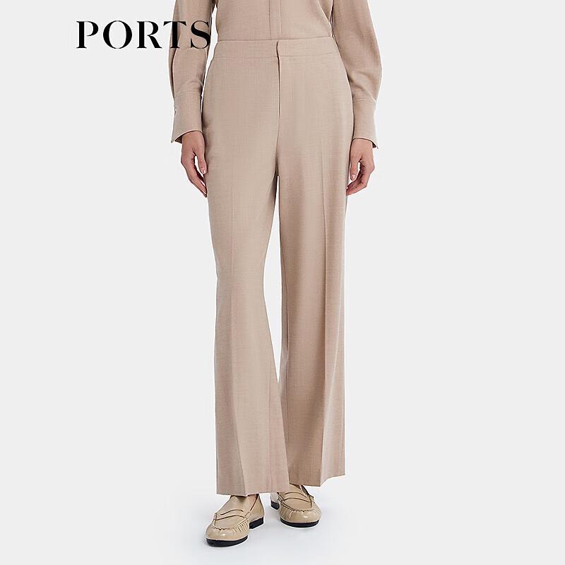 PORTS Women's Autumn/Winter Casual Wool Blend Trousers LT9P029JFF062