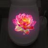 Glow-In-The-Dark Toilet Stickers Self-Adhesive Removable Suitable For Decoration On Toilets, Bathrooms, Windows And Walls
