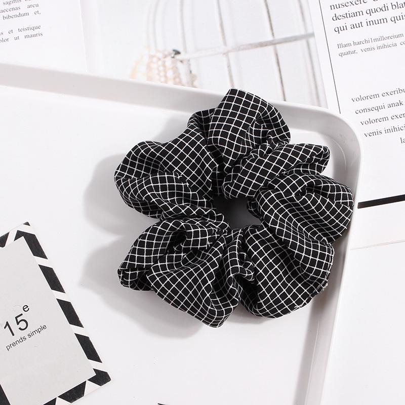 Stripe Womens Hair Accesorios Ladies Tie Striped Lady Scrunchies Ponytail Female Scrunchy Elastic Hair Ropes Headwear For Women
