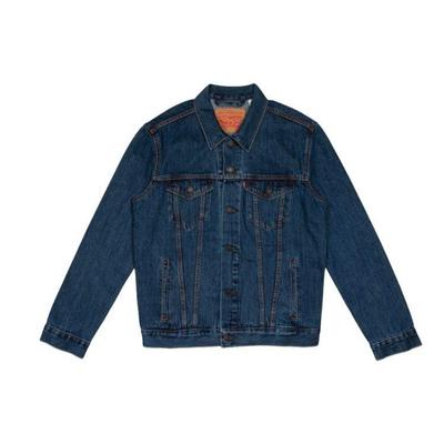 Levis Denim Jacket With Collar Men Jackets Blue 72334-0133