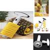 Premium Stainless Steel Fruit Pineapple Corer Slicer Peeler Cutter Parer Kit