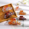 Creative Marine Animal Hair Clip 1Pcs Octopus Shark Grab Clip for Unique Hairstyle DIY and Festivals