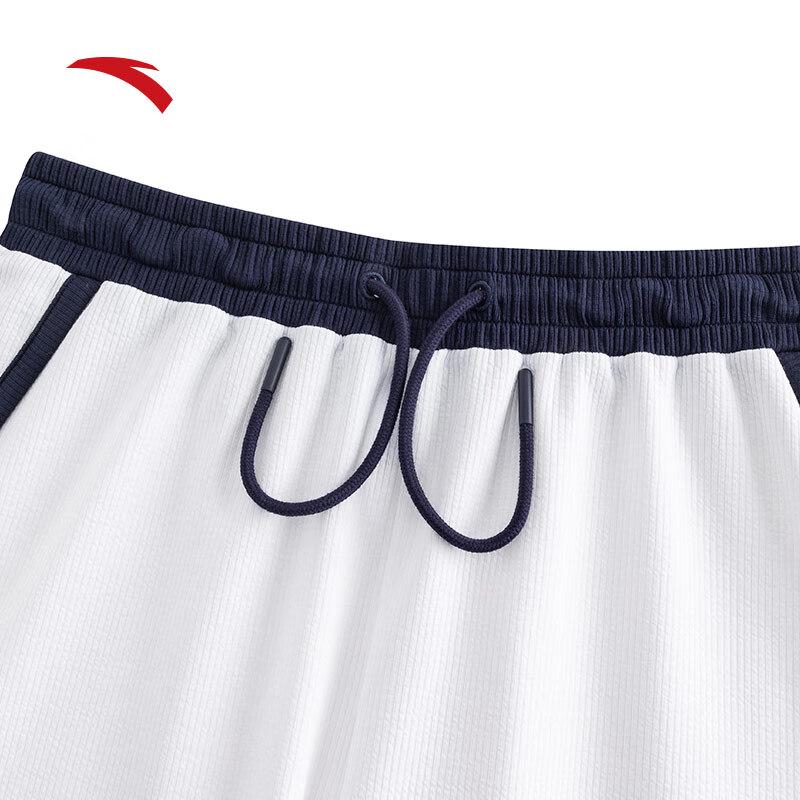 Anta High-Waisted Summer College Style Athletic Shorts