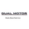 Emblema Scritta Sottolineata DOPPIO MOTORE per Model Y 3 X S Car Styling Adesivo Badge Camion