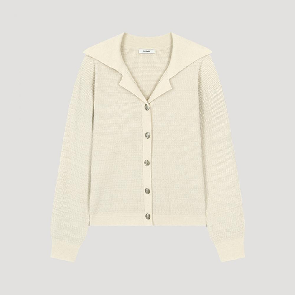 

She S miSS Open Collar Knit Cardigan SSkcdo31090 Ec ecru/55