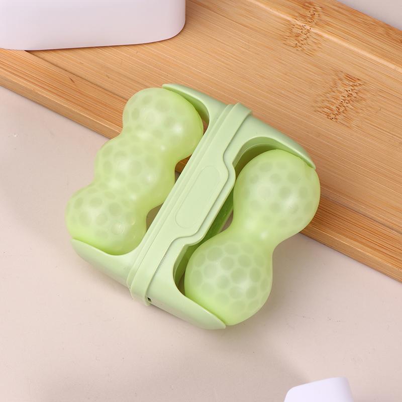 Double-Headed Facial Ice Roller, Used For Facial And Head Massage, Made Of Resin Material, Without Fragrance And Battery
