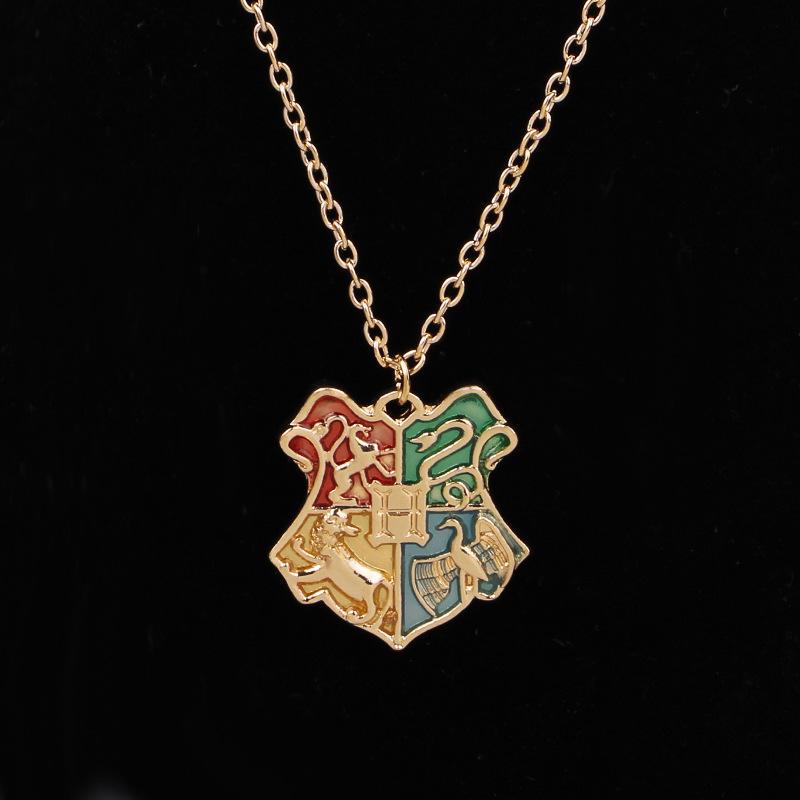 Cartoon Witchcraft Badge Pendant Necklace Jewelry Accessories