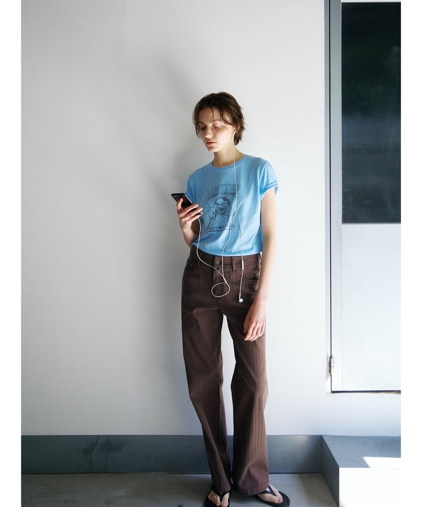 Ninnis [4Nd] Vintage Herringbone Pants (Brown)