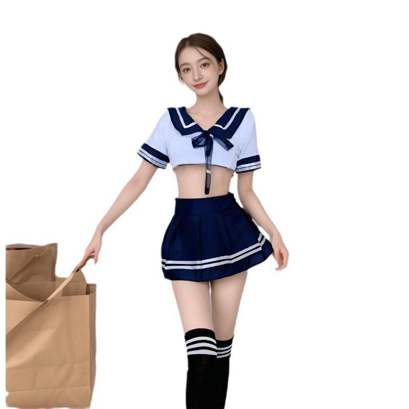 Sex Lingerie Pure Lust Seduction Sexy Tight Student Miniskirt Cosplay