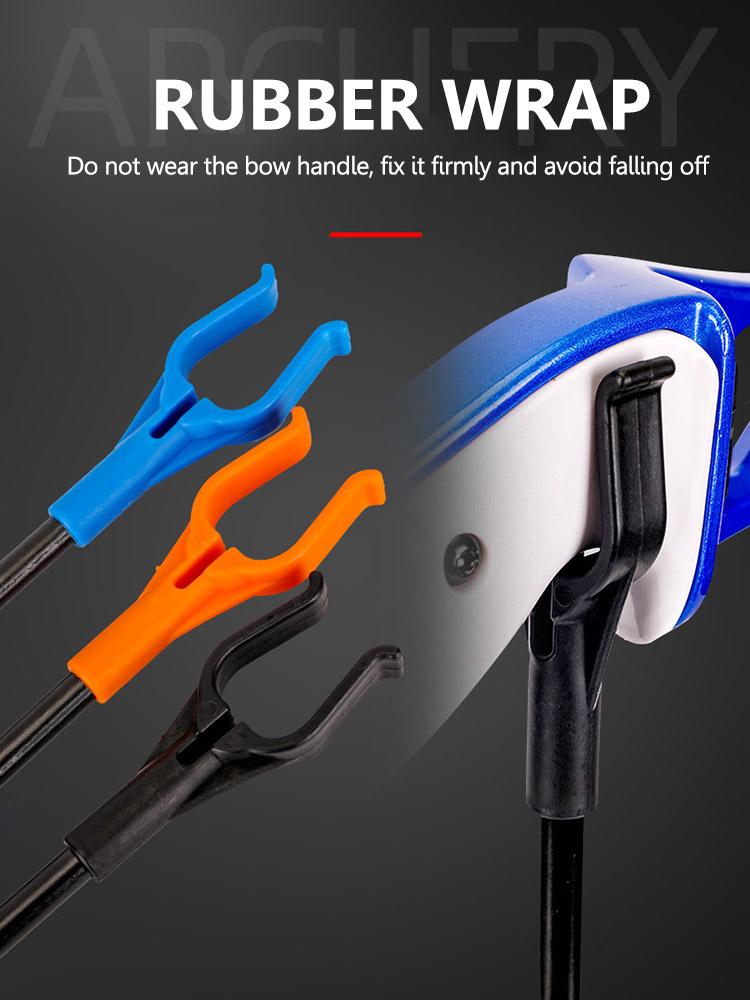 Archery Recurve Bow Stand Portable Recurve Bows Holder Assemble Hanger Removable Easy Installation Hunting Equipment Supplies