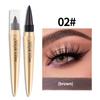 Cool Black Intense Eyeliner Color Eyeliner Waterproof Long-Lasting Makeup Holding Non-Smudge Eyeliner Pencil