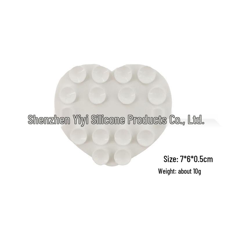 Silicone Phone Holder: Portable, Anti-slip, Stable Suction Cup Back Sticker