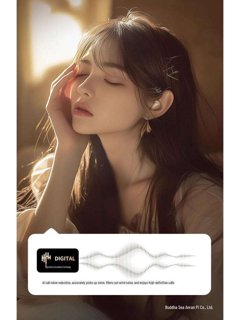 In-Ear Bluetooth Sleep Earbuds: Noise-Canceling, ASMR-Friendly, Comfortable for Side Sleepers, Wireless Earphones.