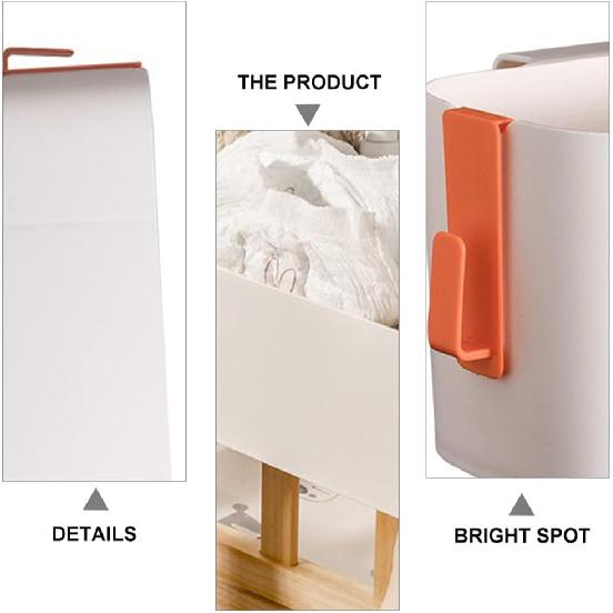 Toyvian Diaper Organizer Box Hanging Diaper Diaper Storage Bin Nursery Organizers for Changing Table Crib Baby Stroller