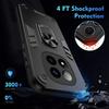Militärische Panzerung Stoßfestes Gehäuse für Xiaomi Redmi Note 14 Pro Plus Note 14 Pro+ 5G Schutzhülle Ringständer Halter Fundas Coque