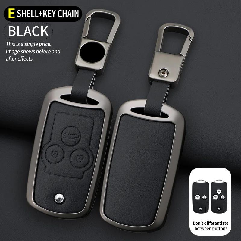 

Zinc Alloy Car Key Case Cover For Honda Civic Fit Accord Crv Hrv Jazz For Acura Tl Tsx Zdx Rsx Crz 2, 3