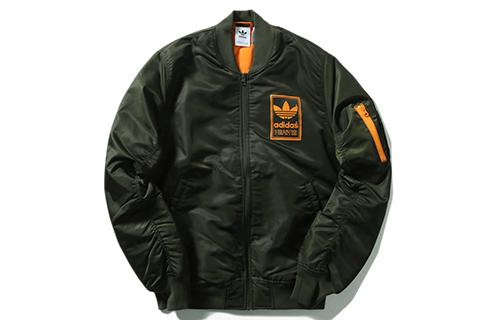 Adidas Originals Jackets Men s Stand Collar Moderate Pilot DN8054 S