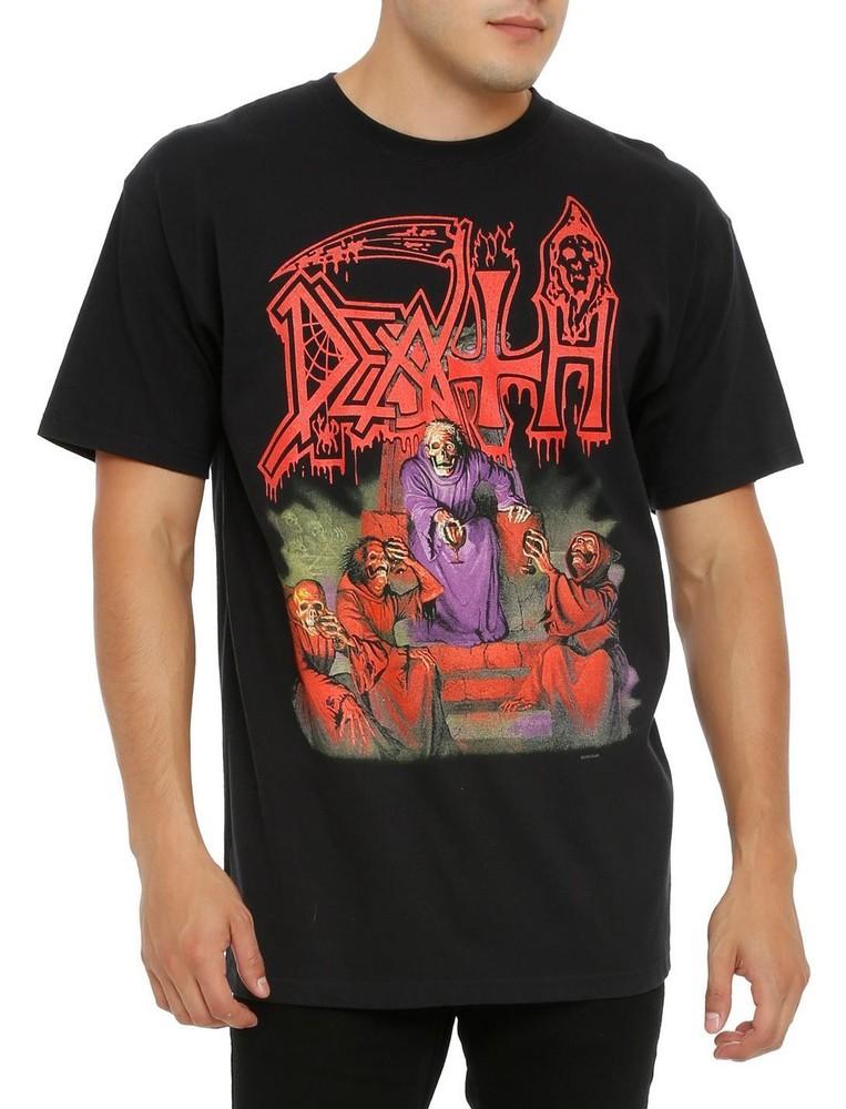 SALE Death Scream Bloody Gore T-Shirt death metal band t-shirt Unisex T-Shirt XXL