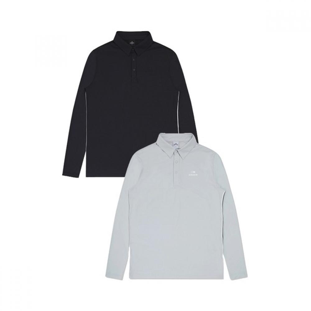 

Eider Мужская футболка-поло Adele Ice с длинным рукавом Dmm22261 Cool Grey/XL