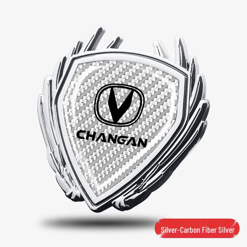 Metal Badge Side Window Logo Sticker for Changan X7, Yida X5, Ruicheng Plus, Lantuo Zhe Cars