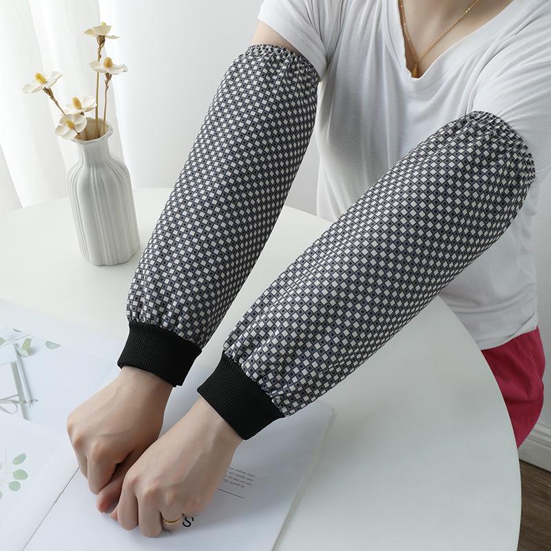 Öl- und Fleckenbeständige Polyester-Baumwoll-Armschoner für Damen & Herren - Schützende Arbeits- und Reinigungsärmel für Herbst und Winter