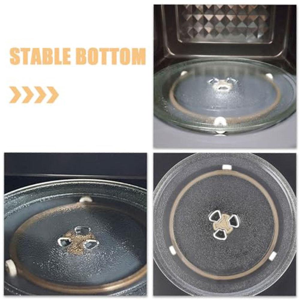 Replacement 2 Pack Microwave Turntable Ring 14mm Wheel Circular Roller 178mm