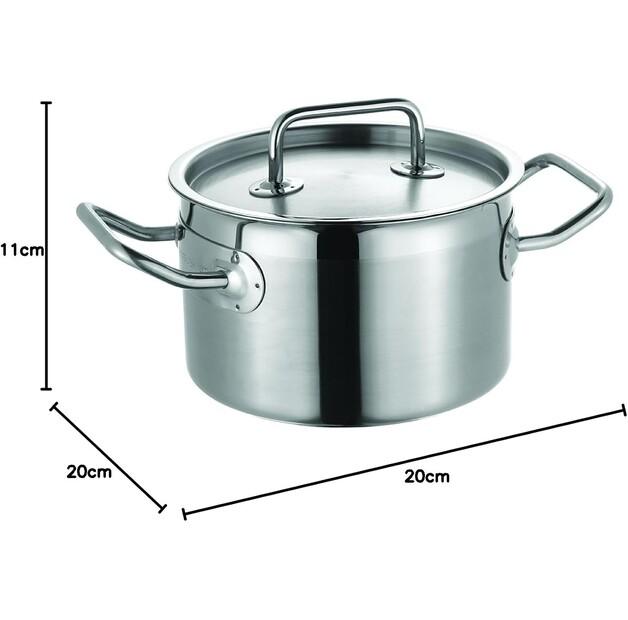 Кастрюля для мяса Schulte-Ufer Profi Line i 20 см 3,5 л (6414-20i)