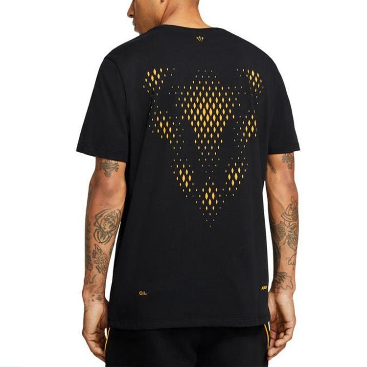 Nike x NOCTA Drake Casual Short Sleeve T-Shirt 'Black' Men's DA3936-010