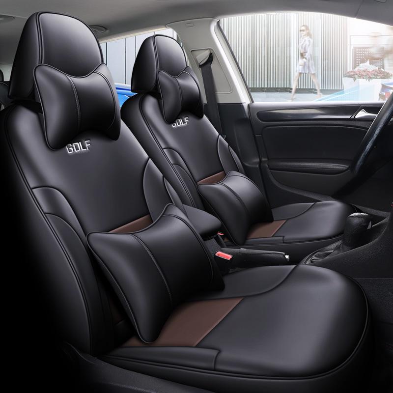 NT Custom Leather Seat Cover for Volkswagen Golf - Sporty, Stylish, All-Season Fit