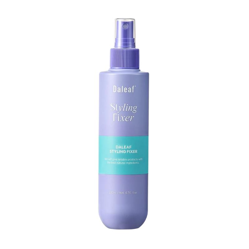 [Daleaf] GLAM Styling Hair Fixer Spray 200ml Long-Lasting Strong Hold & Volumizing Hair Mist