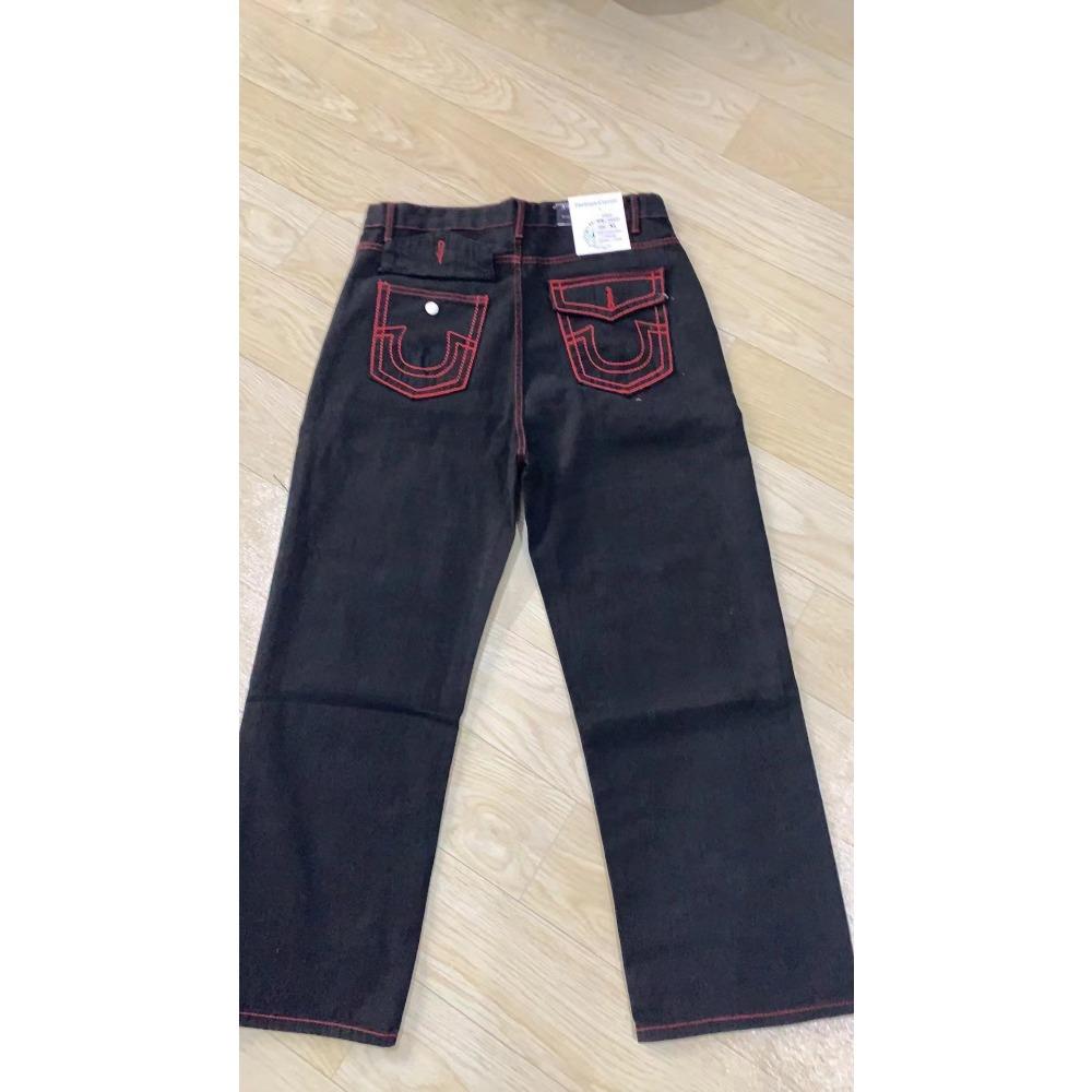 RogueWave Retro Harajuku High Waist Straight Jeans Fashionable 2000 Embroidered Casual Hip Hop Street Goth Jeans