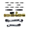 Air Conditioning Valves Cores Remover Installer Tool Essential Tool Kits for Removing Installing Air Conditioning Valves