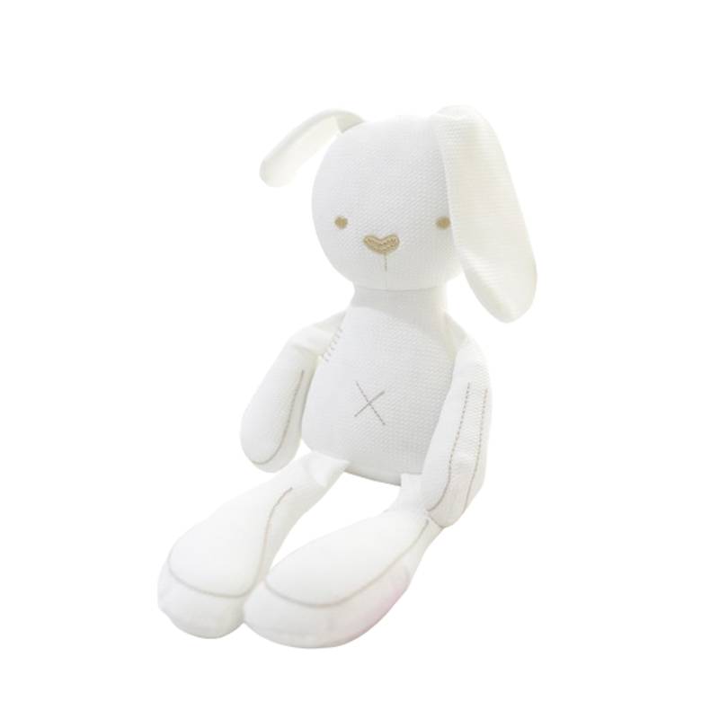 Rabbit Cartoon Comfort Doll Bunny Plush Toy Perfect For Soothing Newborns Baby