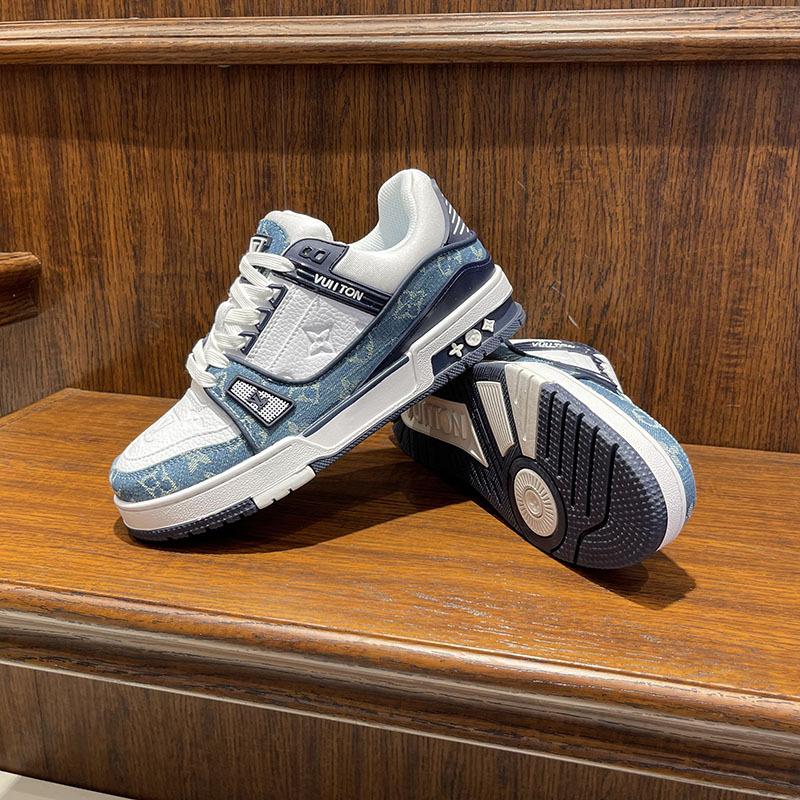 Letní pánské boty nové ležérní boty měkká podrážka barevné sladění sportovní boty trend nízké prodyšné protiskluzové boardové boty