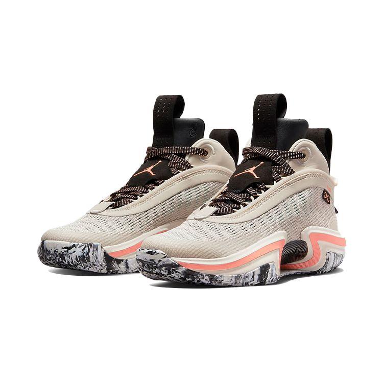 Air Jordan 36 GS Ground Up Kids Sneakers Brown Light-Orewood-Brown Black DA9054-160