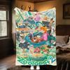 ZOOTOPIA Plush Blanket Soft Comfortable All Seasons Perfect Sofa Office Naps Outdoor Travel Makes Great Gift