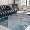 Modern Light Luxury Geometric Decor Carpet for Living Room Washable Area Rug Home Decoration Mat Suitable for Bedroom Entrance