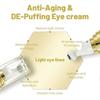 Caffeine Eye Cream, Under Eye Serum for Dark Circles, Puffiness & Wrinkles Fine Lines, Eye Roller Serum with 360 Massage Ball, Eye Treatment Balm for 