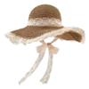 Women's Straw Hat Straw Weaving Hat Women's Lace Travel Beach Sunscreen Hat Beach Hat Sunshade Hat