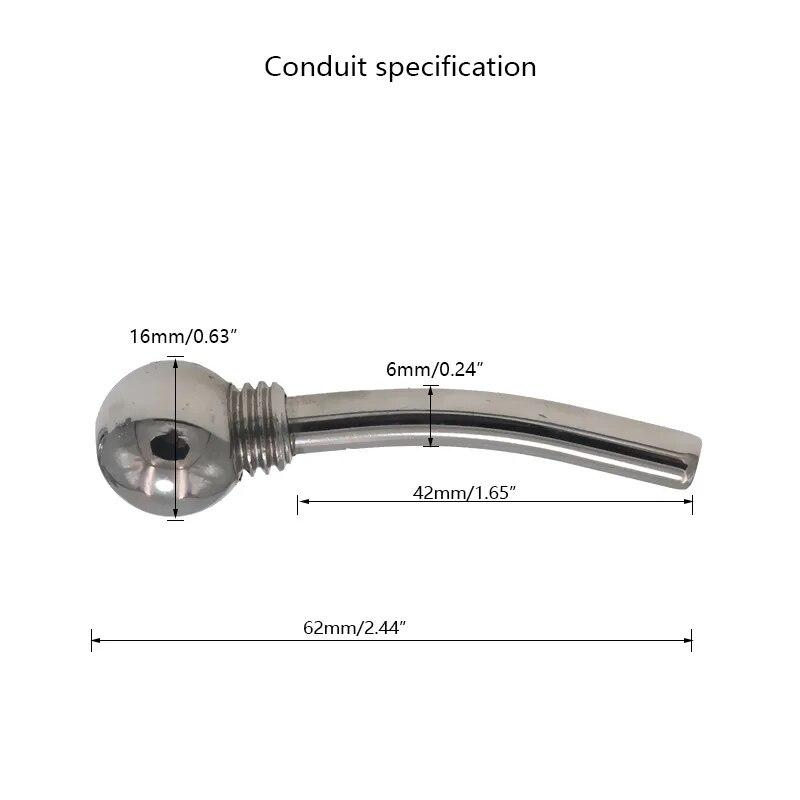 Men's Chastity Lock Metal Penis Cage with Catheter Gay Adult Sex Toys for Outdoor Wear Penis Restraints Cuckold Cock Ring
