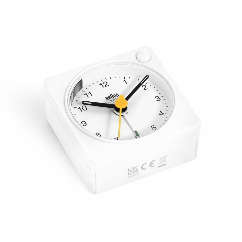 Braun Bc02xw Classic Travel Crescendo Alarm Low Noise Public Desk Clock