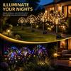 LED Solar Lights Outdoor Lamp Fairy Lights Halloween Garden Lights  Garden Decoration