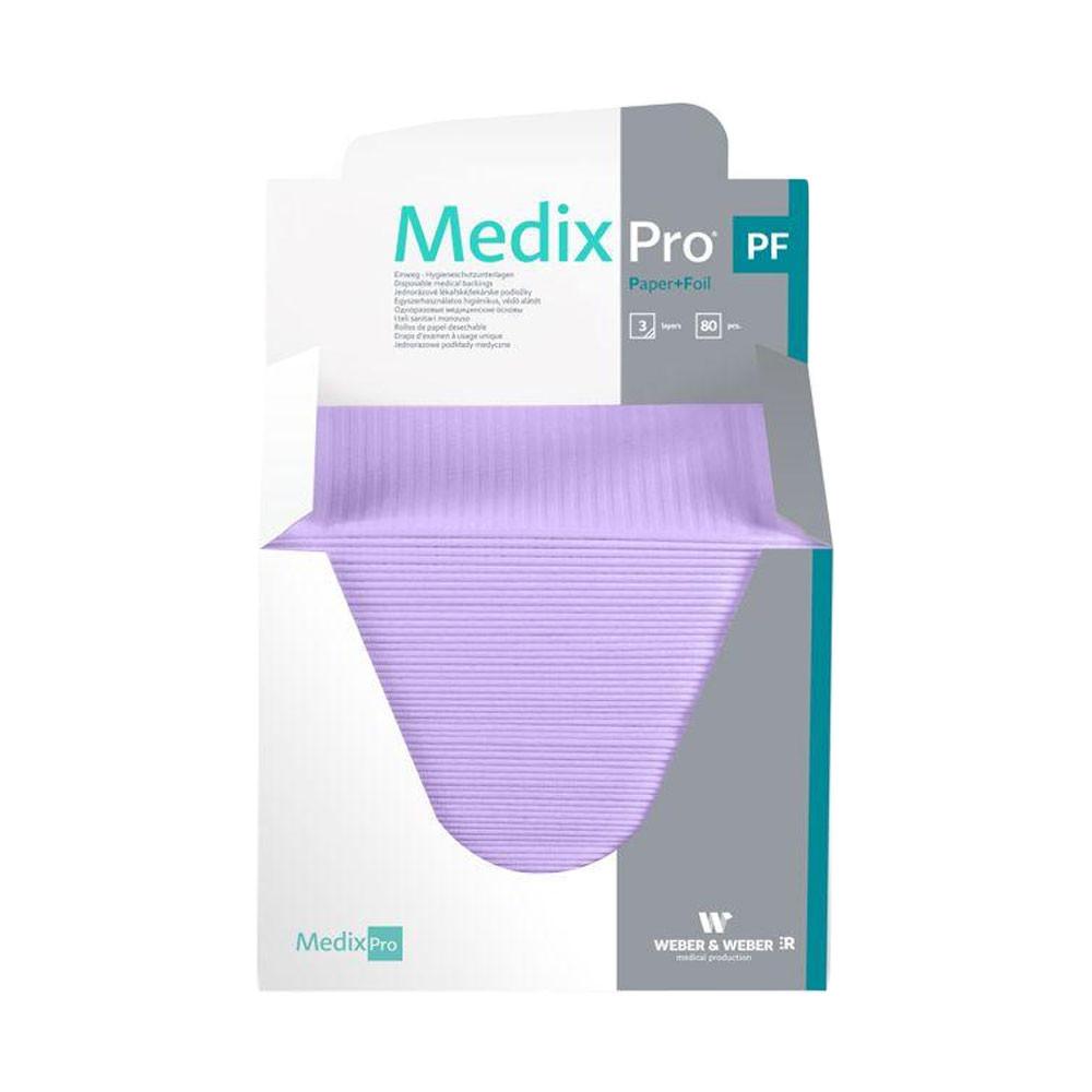 Hygienic Pad 33cm X 48cm Purple Foiled 54g Medixpro 80 Pcs