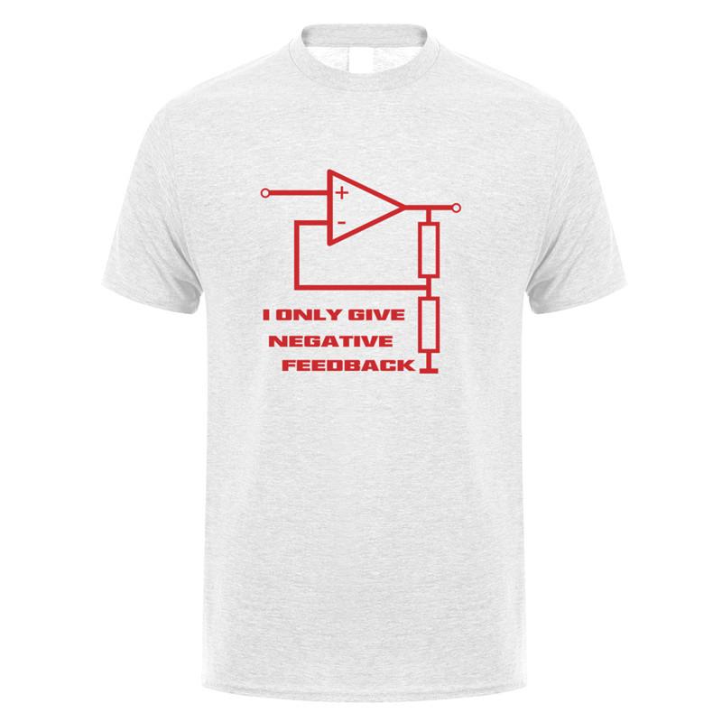 Funny I Give Negative Feedback Engineer T Shirt Unisex Short Sleeve Cotton Tshirts Unisexs Camisetas Gift Jl065