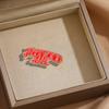 English Letter Brooch Universal Rock Band Enamel Pin Badge Fashionable and Versatile Clothes Bag Scarf Accessories Brooch