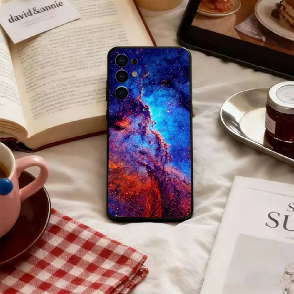 

Minimalist Starry Sky Phone Case For Samsung S25,S24,S21,S22,S23,S30,Ultra,S20,Plus,Fe,Soft Silicone Black Cover Samsung S225G