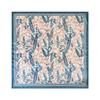 90cm Large Square Scarf Silk Scarf Headband Flower Printing Scarf Scarf Satin Square Scarf for Women