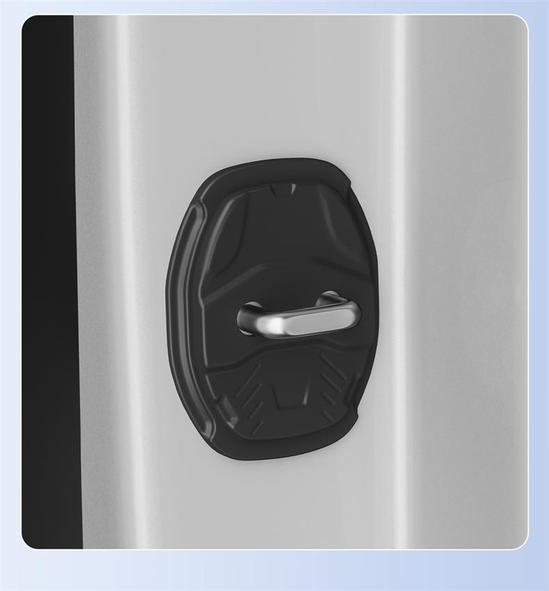 DS Car Door Lock Buckle Protection & Vibration Dampening Pad for Silent Door Closing