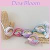 Adorable Rainbow Crossbody Bag For Girls Fashionable Princess Style With Zipper Closure