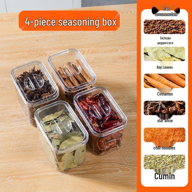 Vengo 4-Piece Spice Storage Set